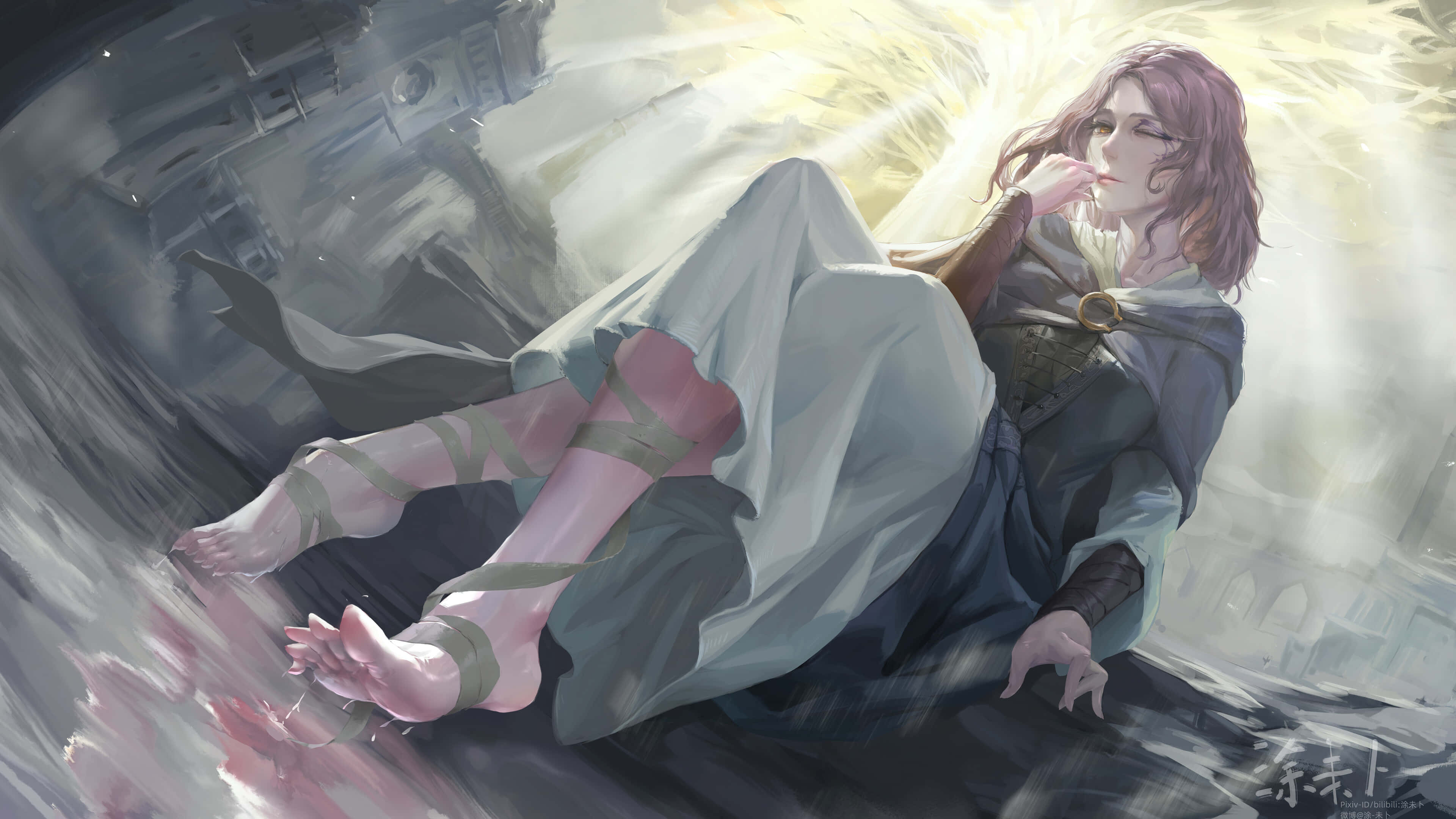 RPG, 3840 x 2160, anime girl, 4K Desktop Wallpaper
