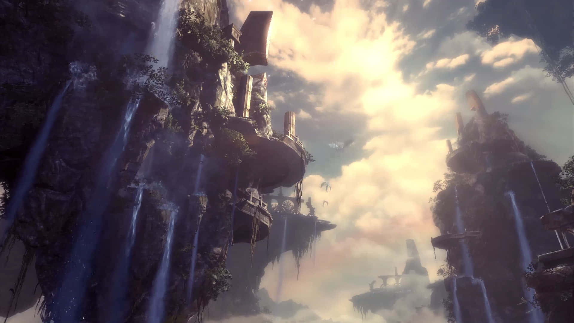 RPG, 1920 x 1080, floating islands, Full HD Desktop Wallpaper