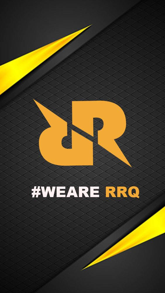 RRQ, orange, textured black background, SD Phone Wallpaper