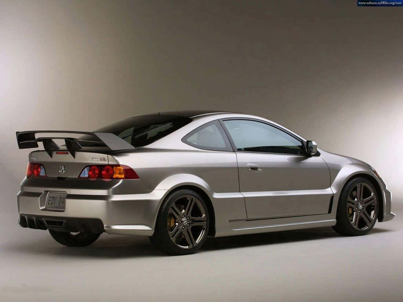 Rsx Type-S, silver sports coupe, black roof, HD Desktop Wallpaper