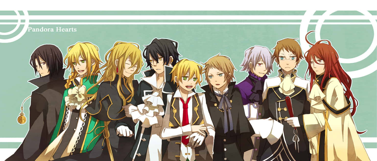 Rufus Barma, anime characters, elaborate costumes, HD Desktop Wallpaper