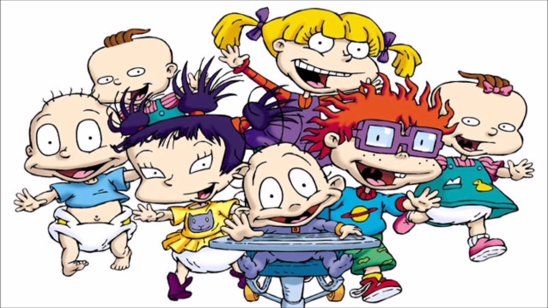 Rugrats, animated toddlers, exaggerated expressions, Full HD Desktop Wallpaper