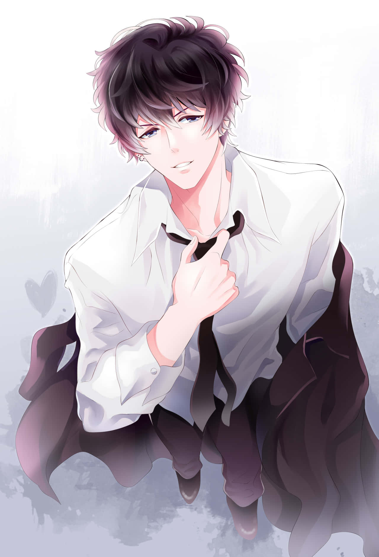 Ruki Mukami, anime character, dark hair, HD Phone Wallpaper