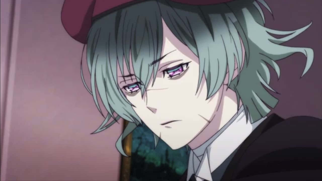 Ruki Mukami, teal hair, purple eyes, HD Desktop Wallpaper