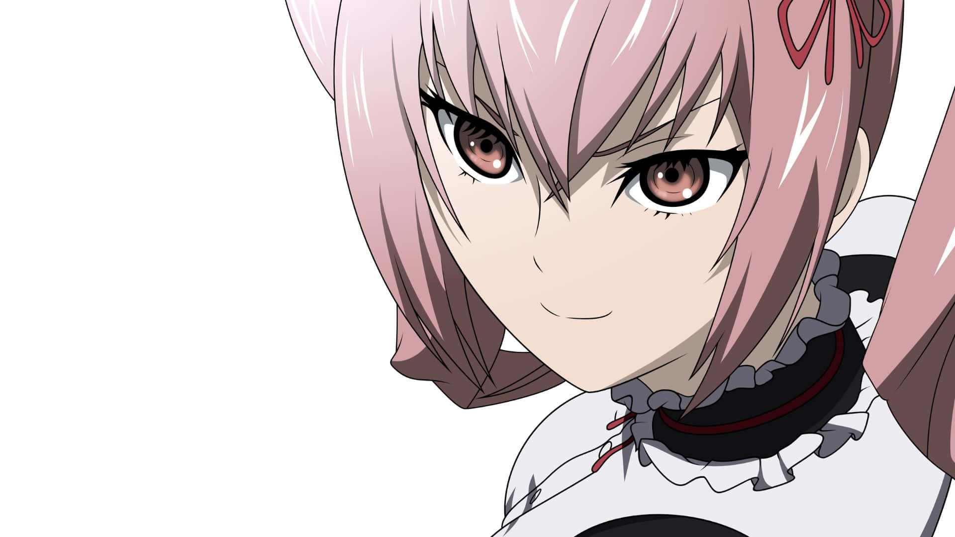 Rumiho Akiha, pink-haired, brown eyes, Full HD Desktop Wallpaper