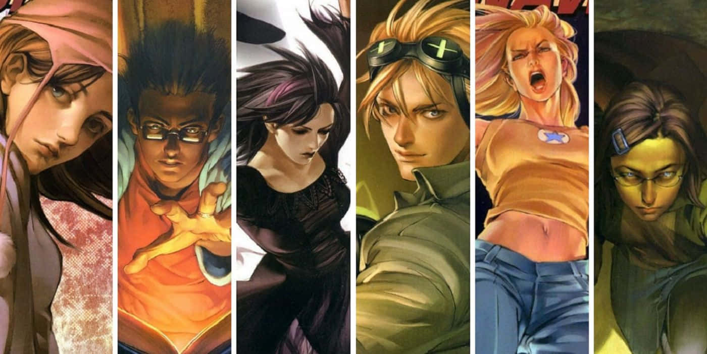 Runaways, anime characters, young superheroes, HD Desktop Wallpaper
