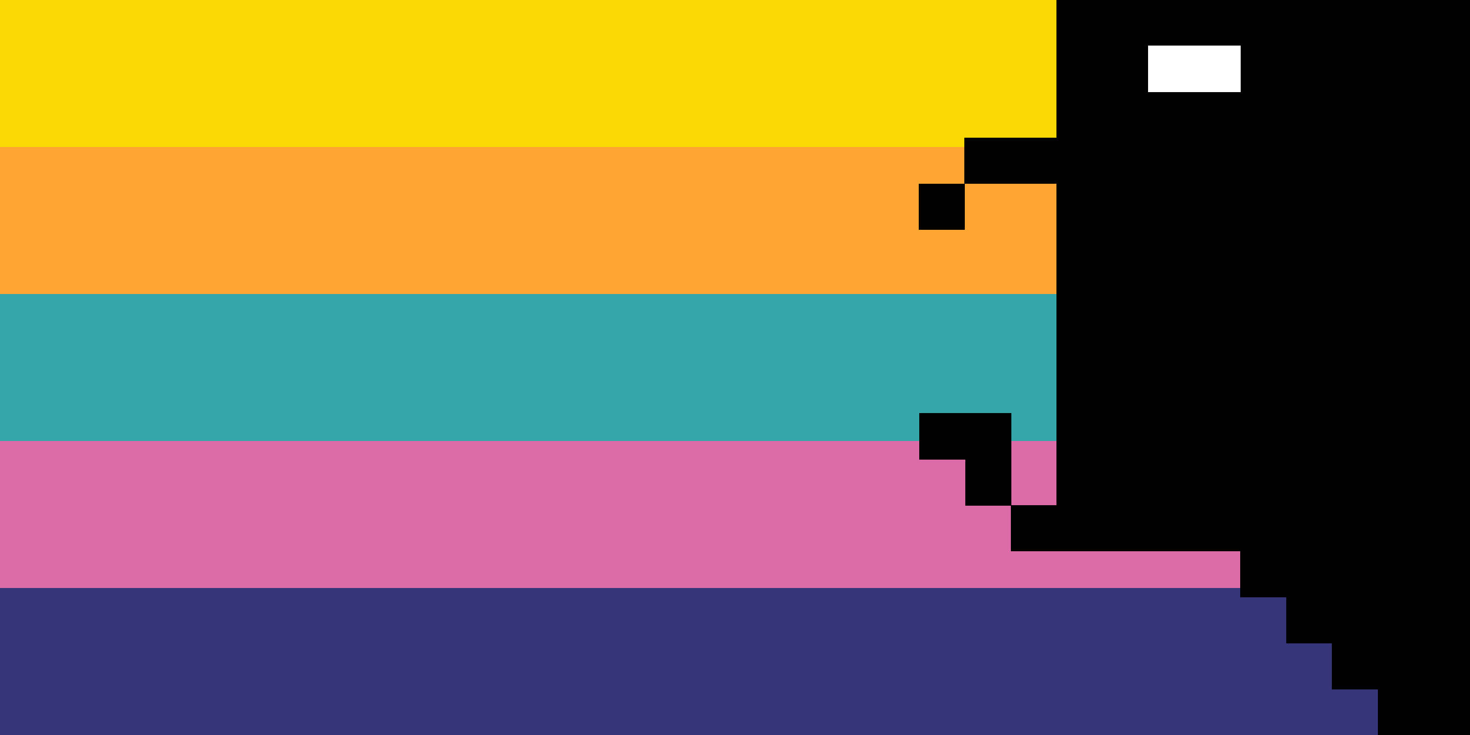 Runner, 8bit character, pixelated, 2K Desktop Wallpaper