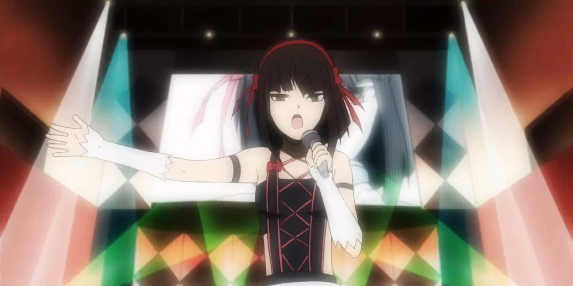 Ruri Hijiribe, black hair, red ribbons, Full HD Desktop Wallpaper
