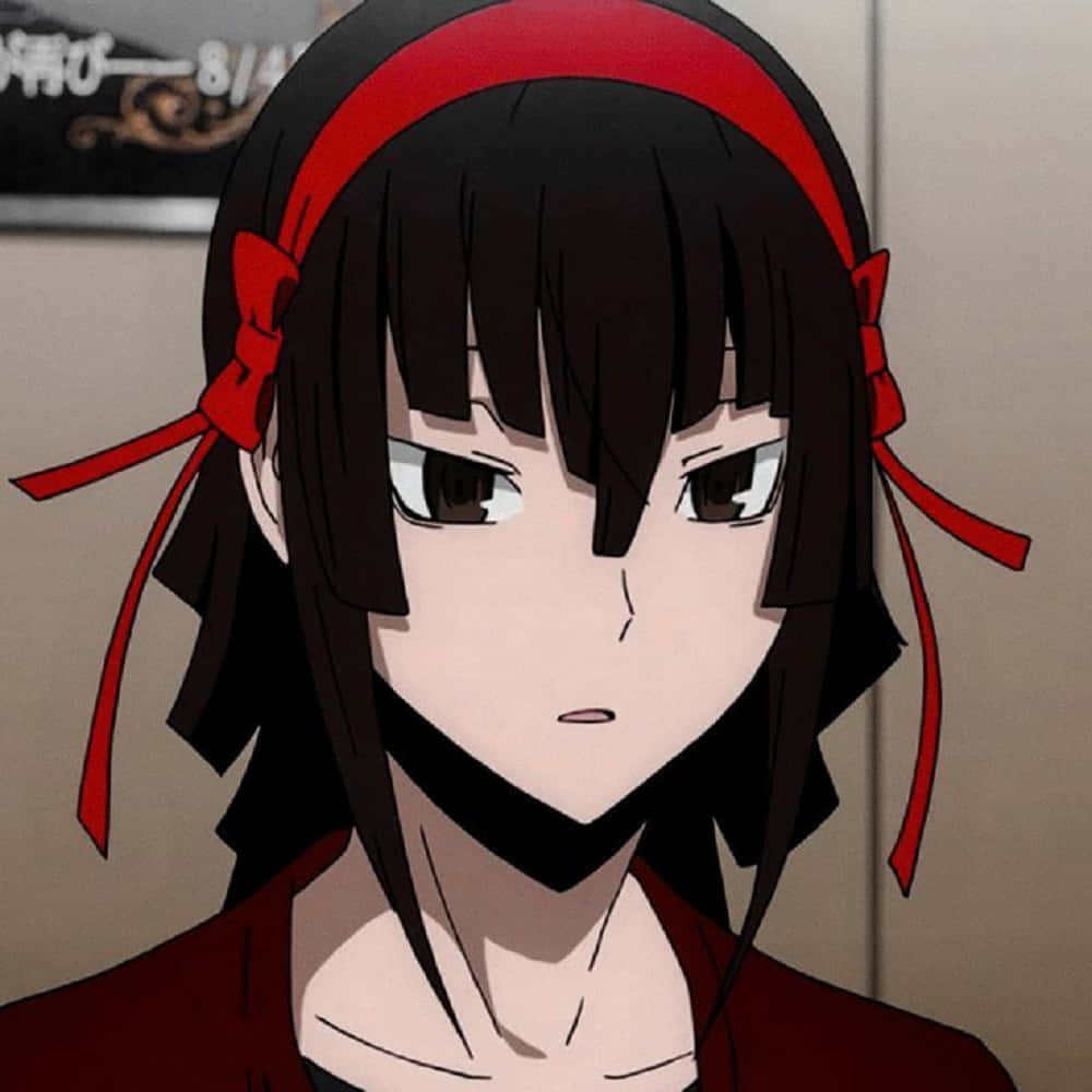 Ruri Hijiribe, black hair, red headband, SD Desktop Wallpaper