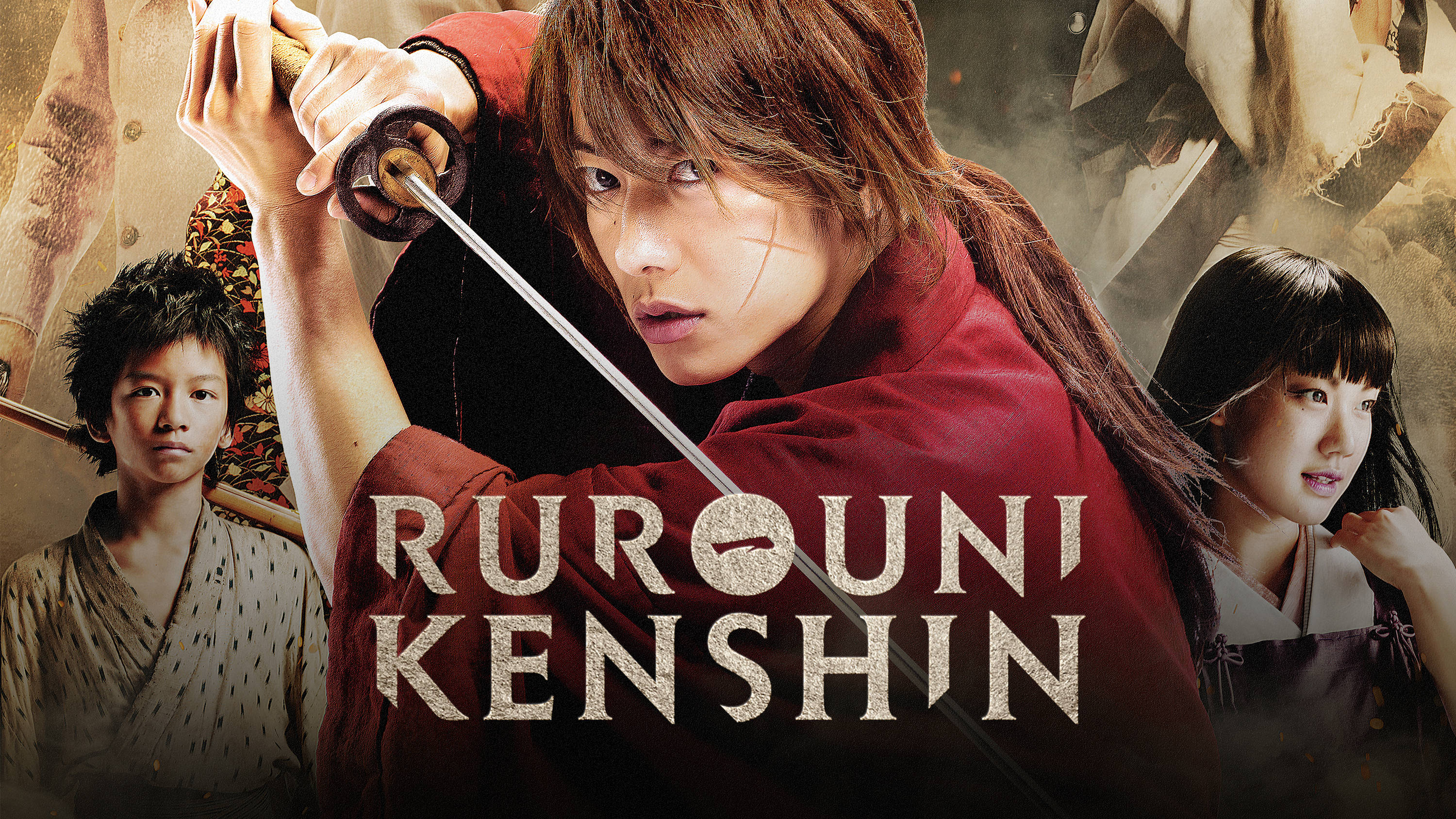 Rurouni Kenshin, samurai, red robe, 2K Desktop Wallpaper