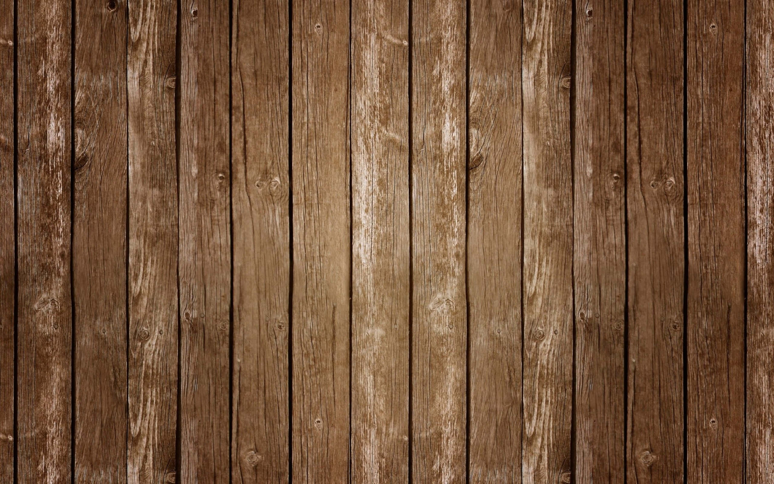 rustic brown, weathered wooden planks, natural grain knots, 2K Desktop Wallpaper