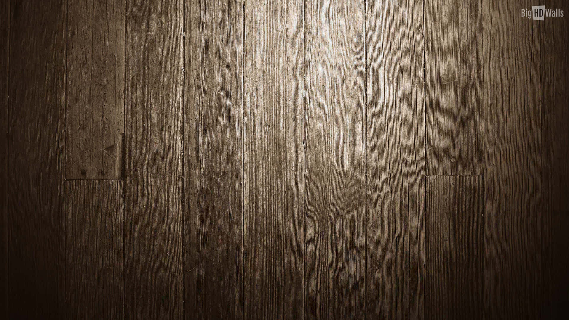 Rustic Floor, warm vintage wooden planks, rich grain patterns, Full HD Desktop Wallpaper