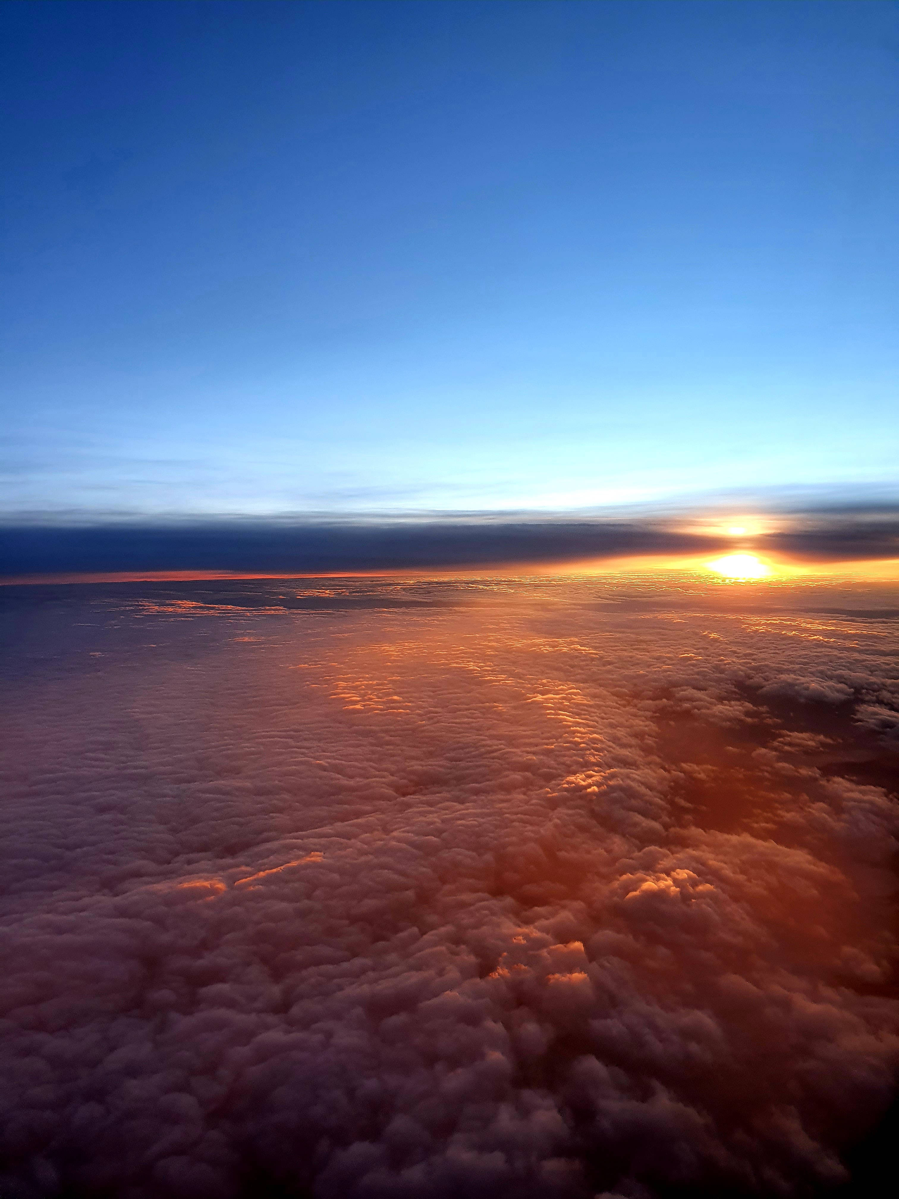 Rwanda, sunset, clouds, 4K Phone Wallpaper