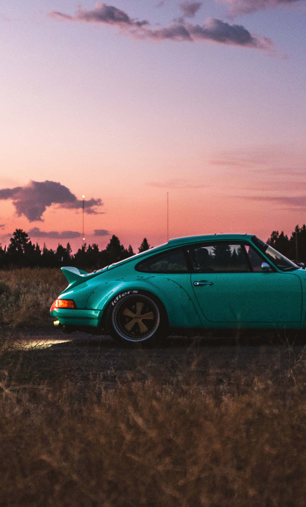 RWB Porsche, Porsche 911, teal, Full HD Phone Wallpaper