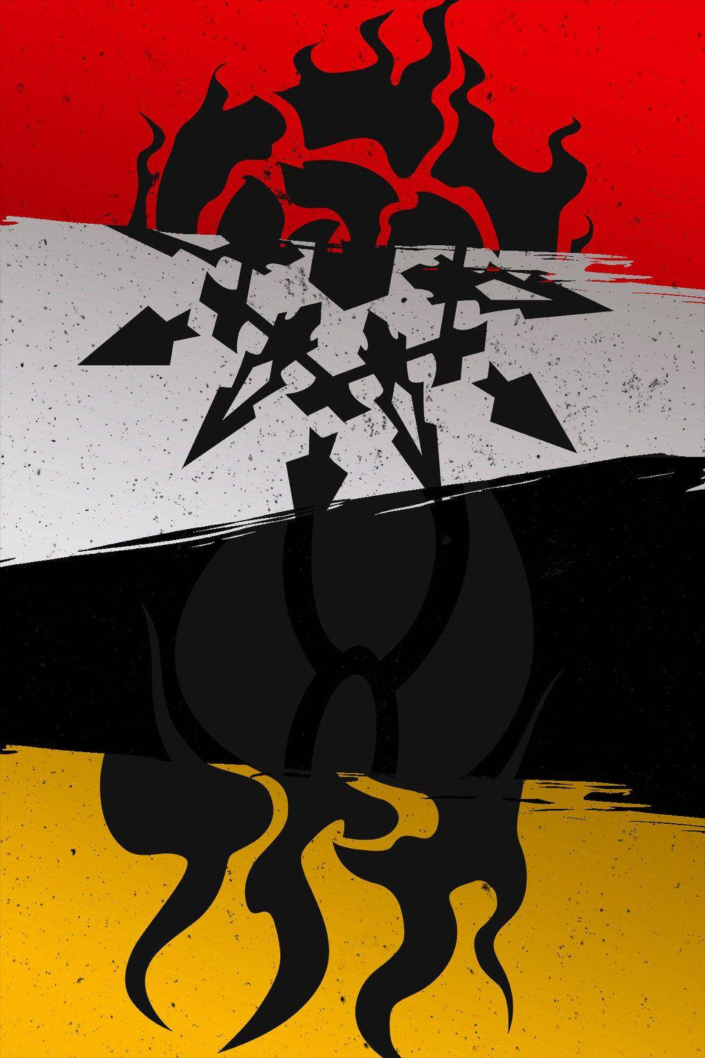 RWBY, Team RWBY, black flames, HD Phone Wallpaper