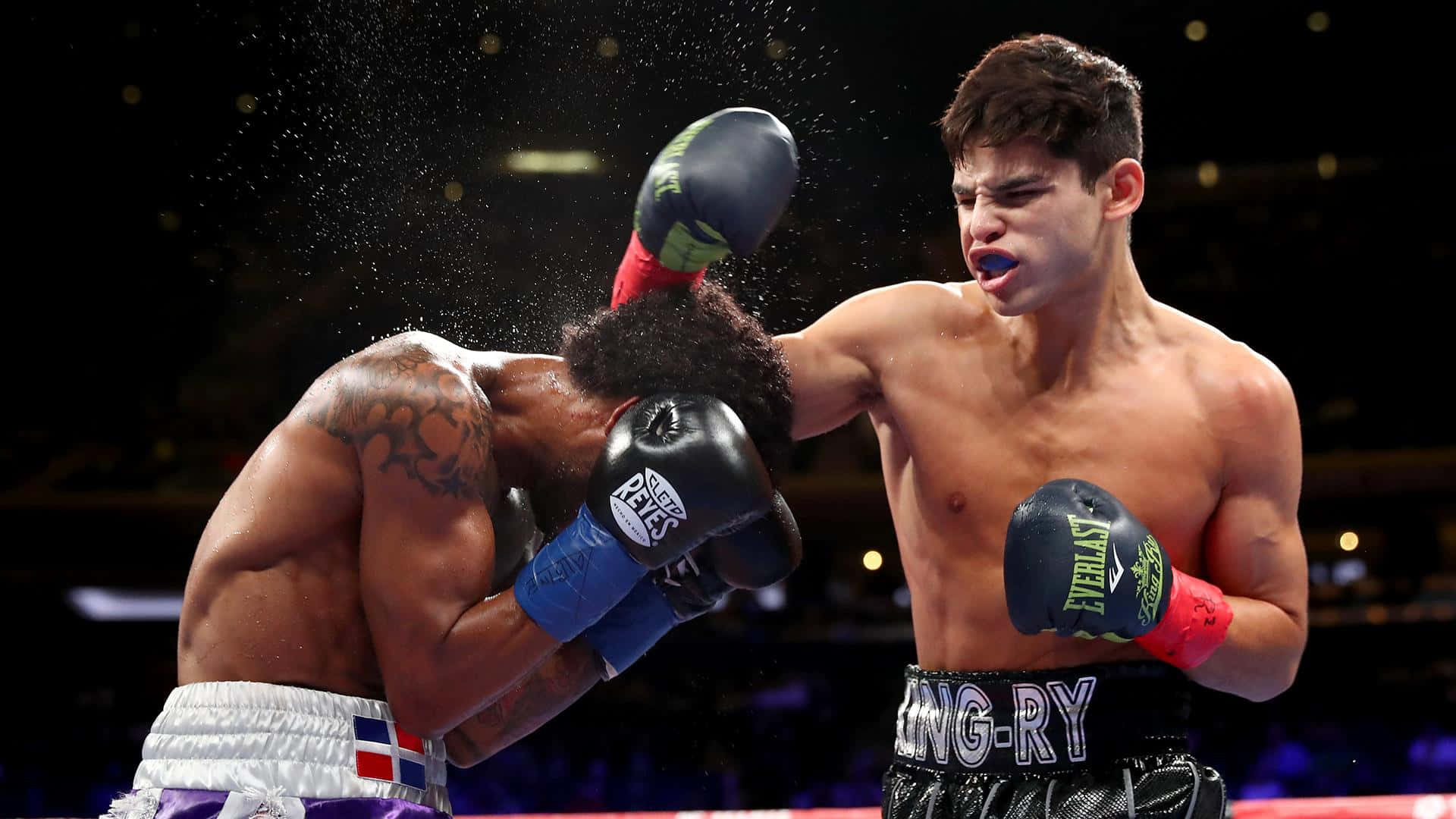 Ryan Garcia, boxing prodigy, right hook, Full HD Desktop Wallpaper