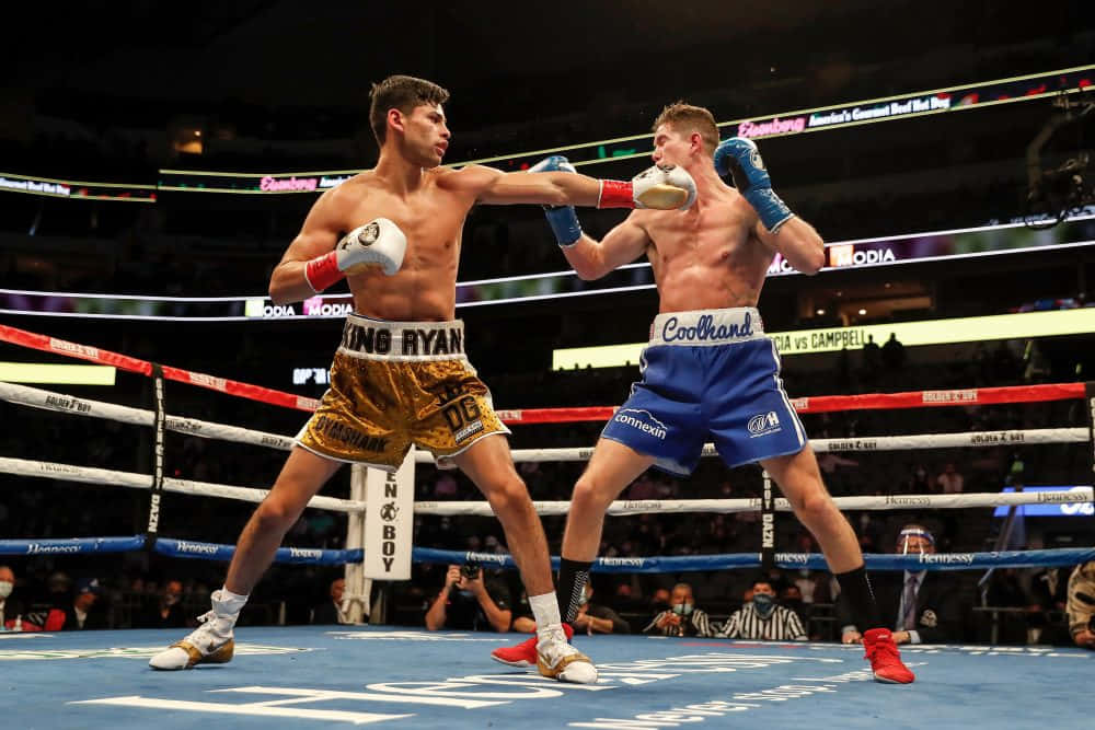 Ryan Garcia, boxers, ring, SD Desktop Wallpaper