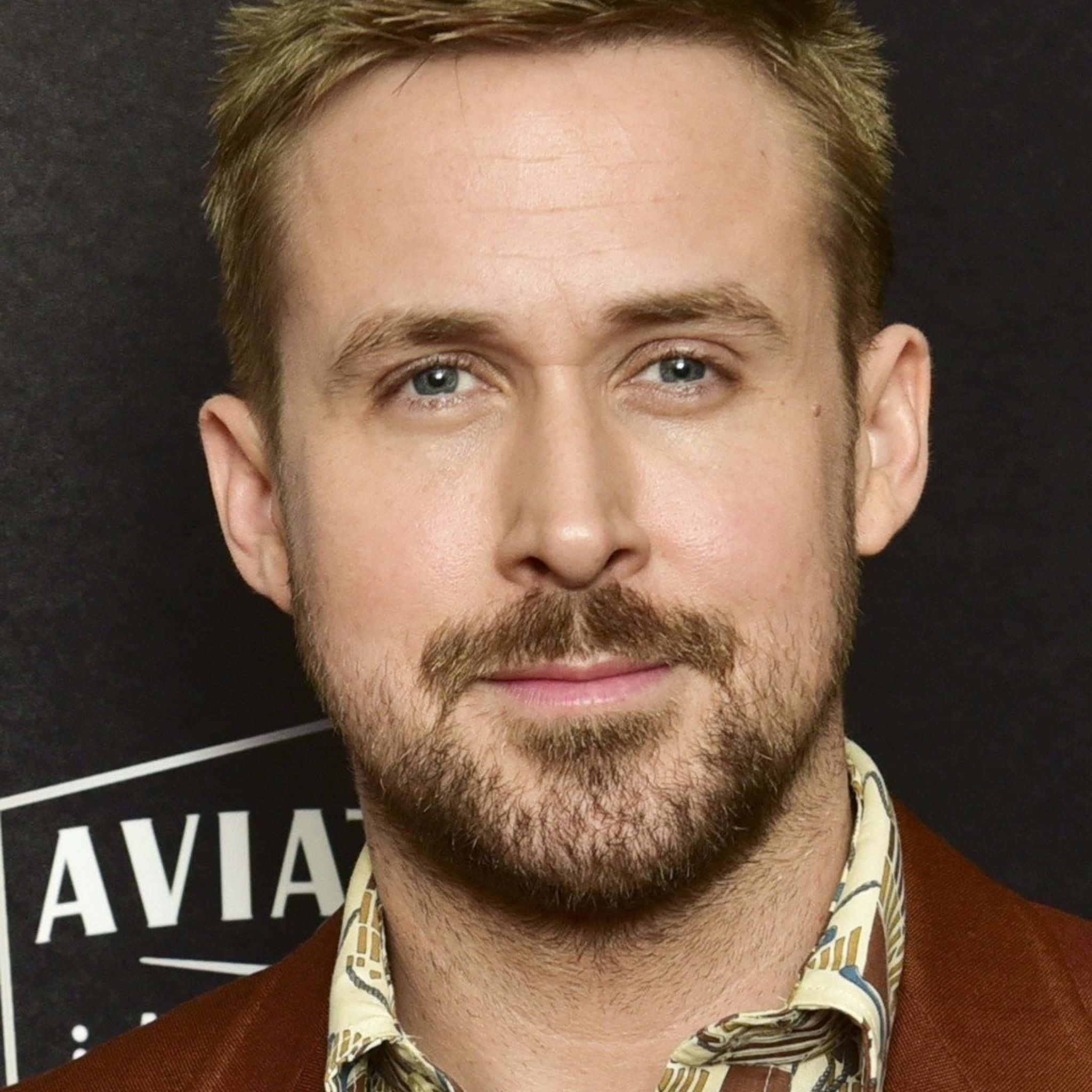 Ryan Gosling, light brown hair, beard, Full HD Desktop Wallpaper