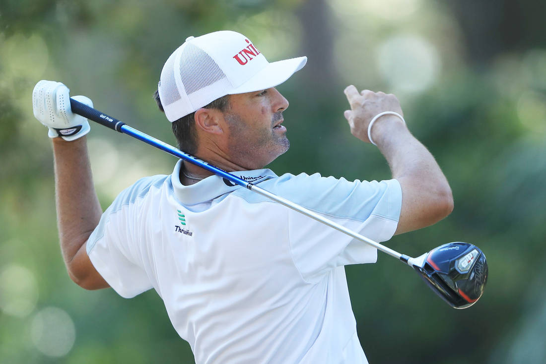 Ryan Palmer, golf club, driver, SD Desktop Wallpaper