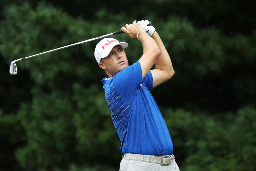 Ryan Palmer, blue shirt, white cap, SD Desktop Wallpaper