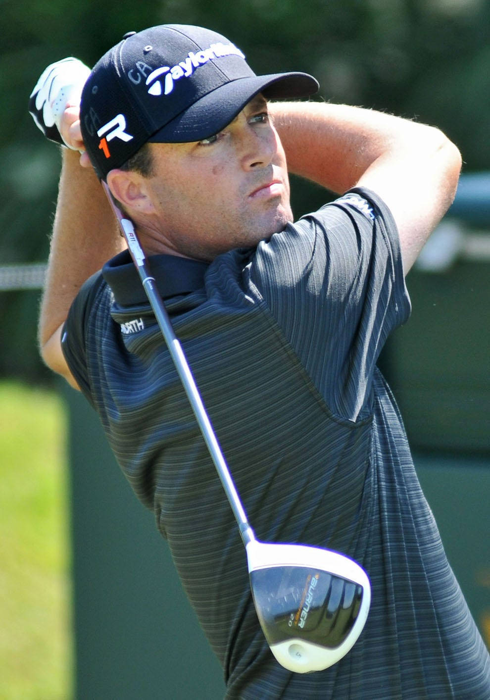 Ryan Palmer, dark grey shirt, golfing, HD Phone Wallpaper