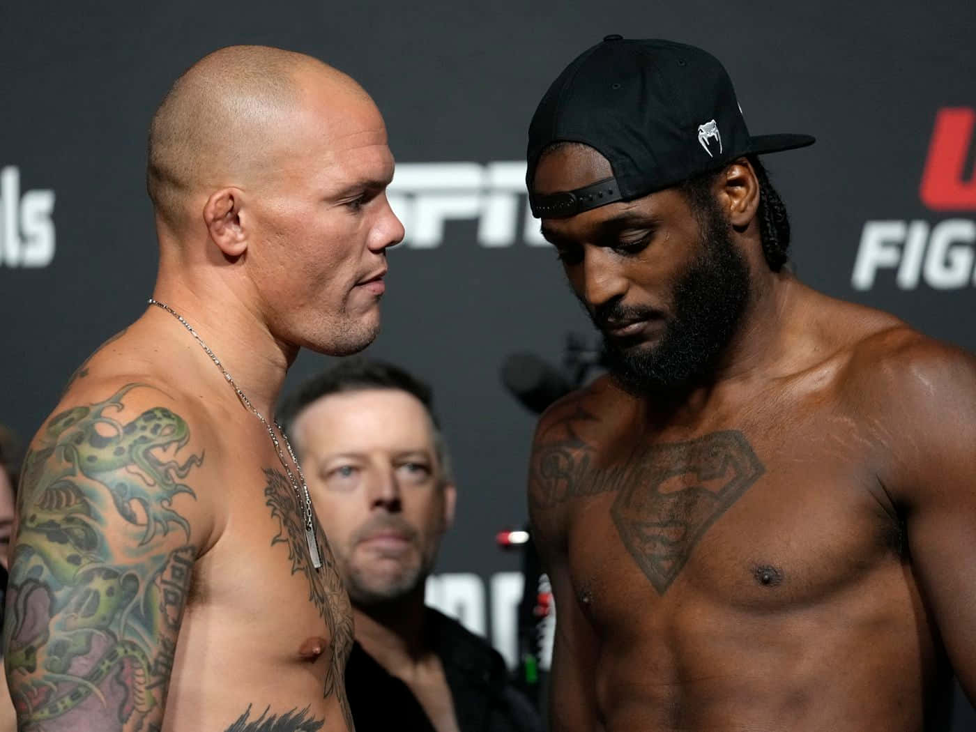 Ryan Spann, UFC fighters, weigh-in, HD Desktop Wallpaper