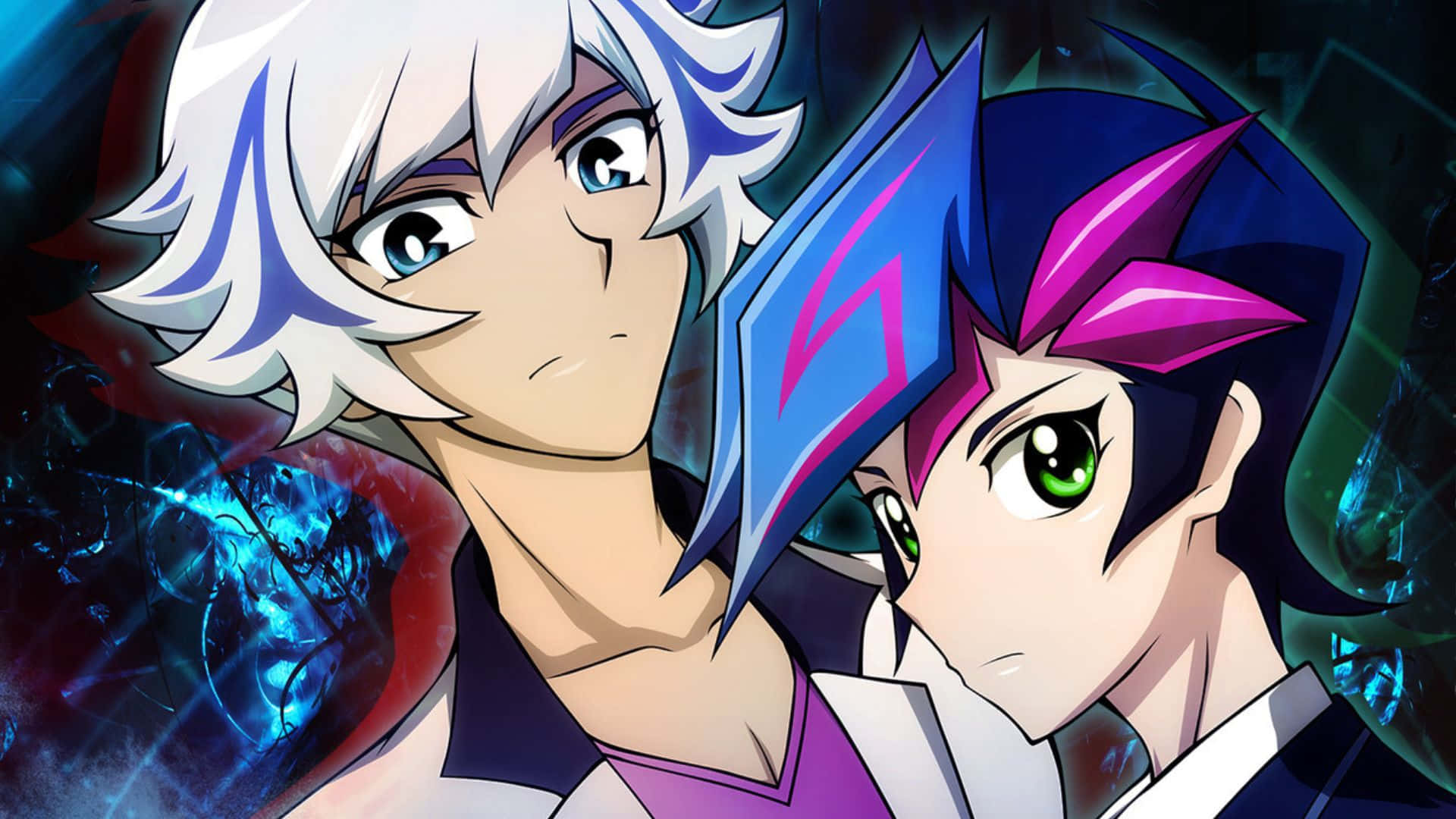 Ryoken Kogami, spiky hair, intense eyes, Full HD Desktop Wallpaper