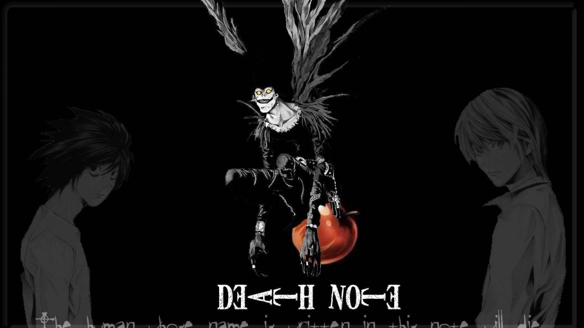 L, Ryuk, Light, Full HD Desktop Wallpaper