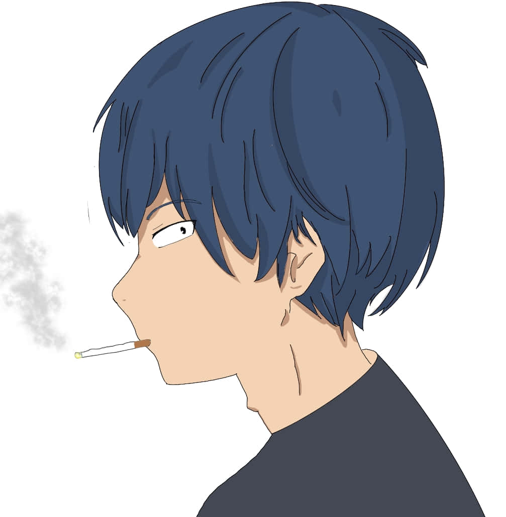Ryuuji Takasu, blue hair, school uniform, SD Phone Wallpaper