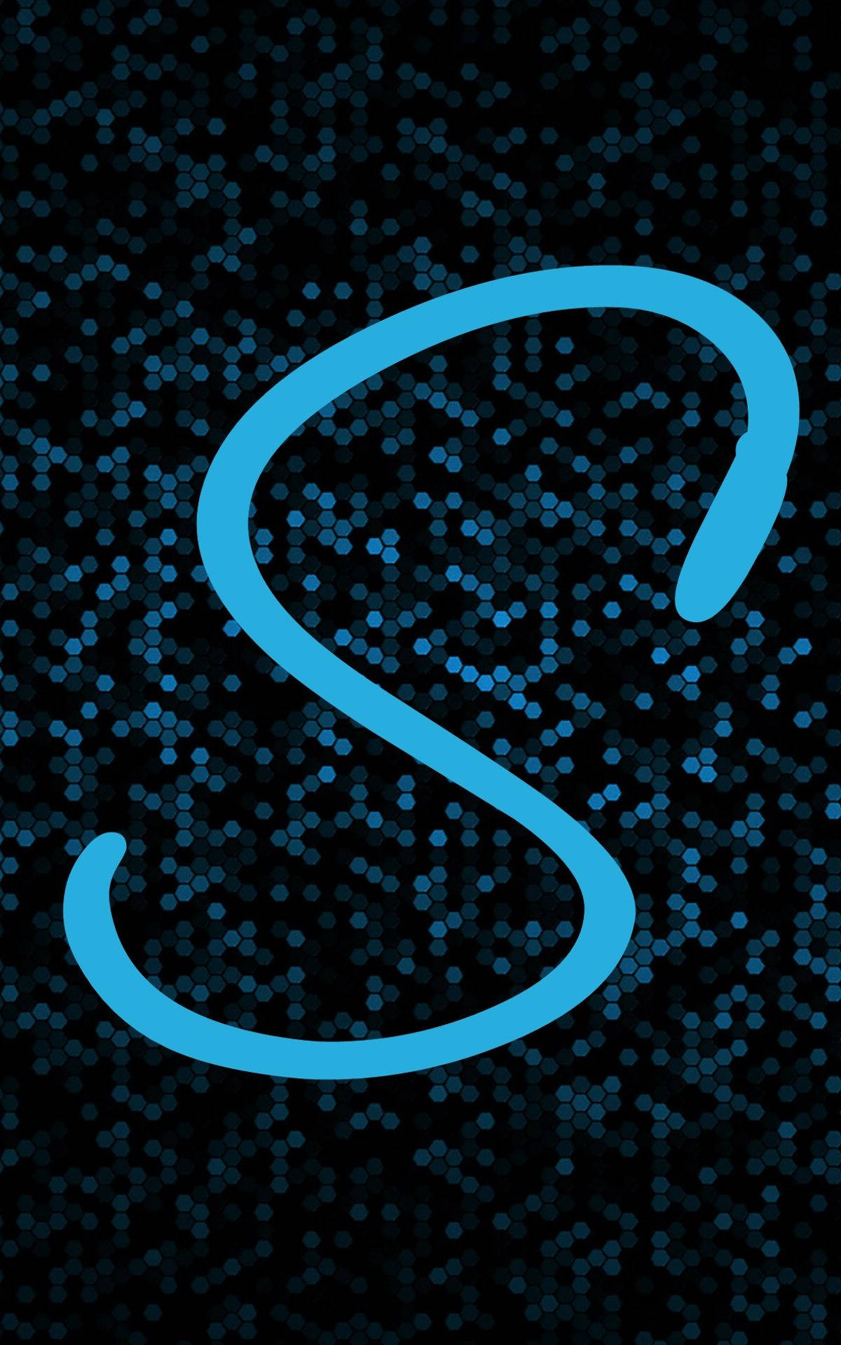 glitter, cyan, dark blue, Full HD Phone Wallpaper