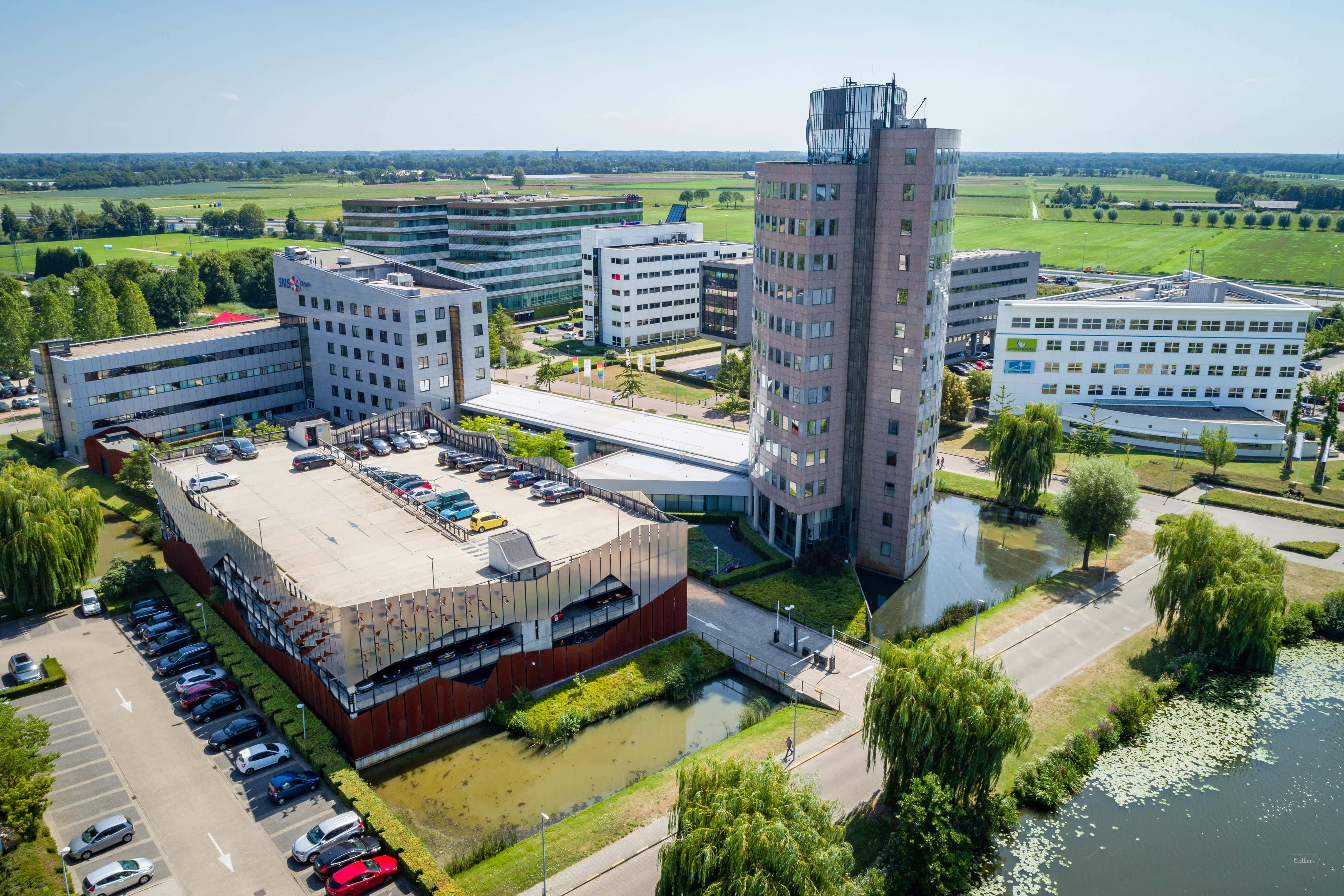 S-hertogenbosch, modern hospital complex, glass and concrete buildings, 4K Desktop Wallpaper