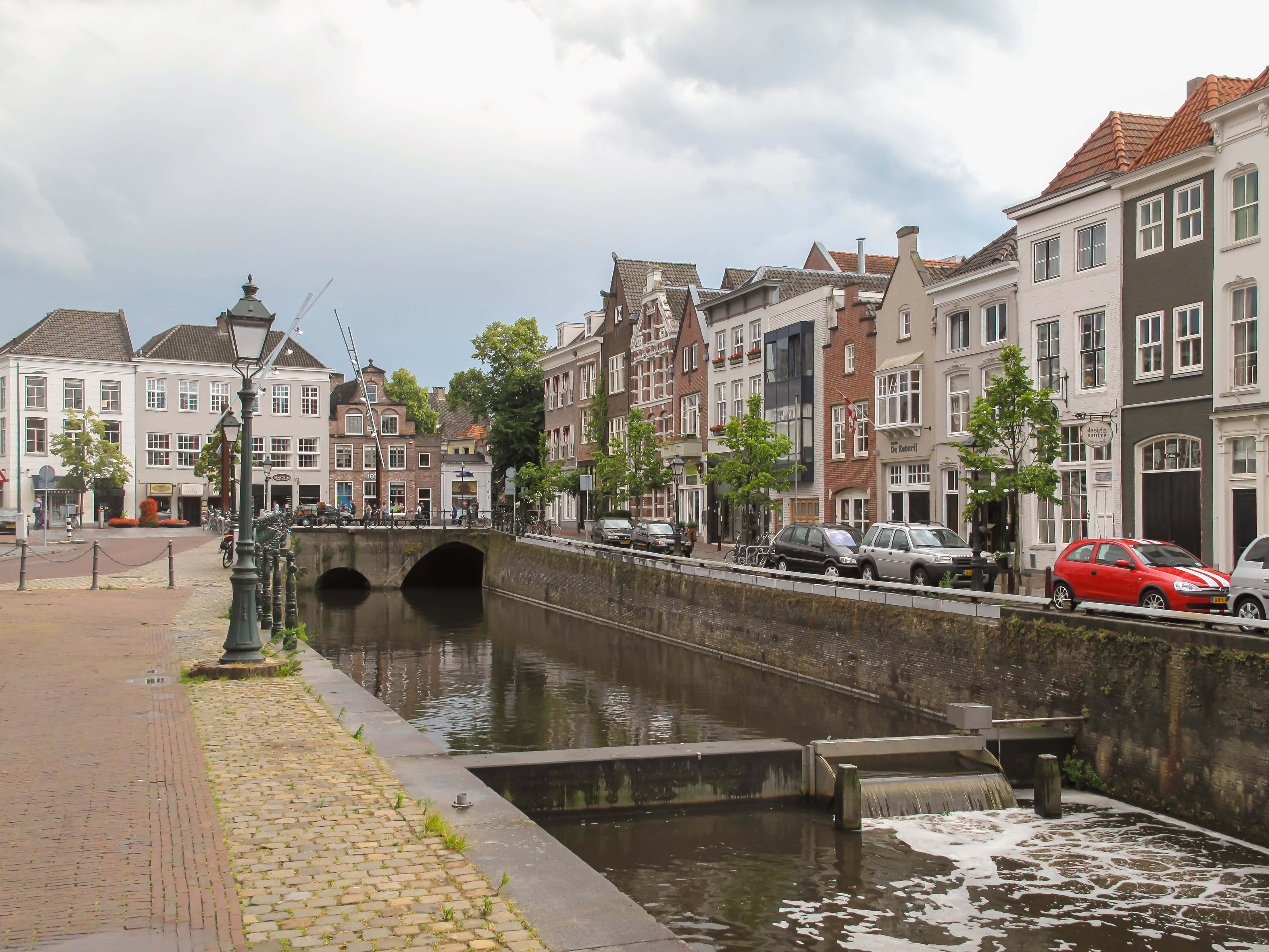 S-hertogenbosch, canal, cobblestone paths, 4K Desktop Wallpaper