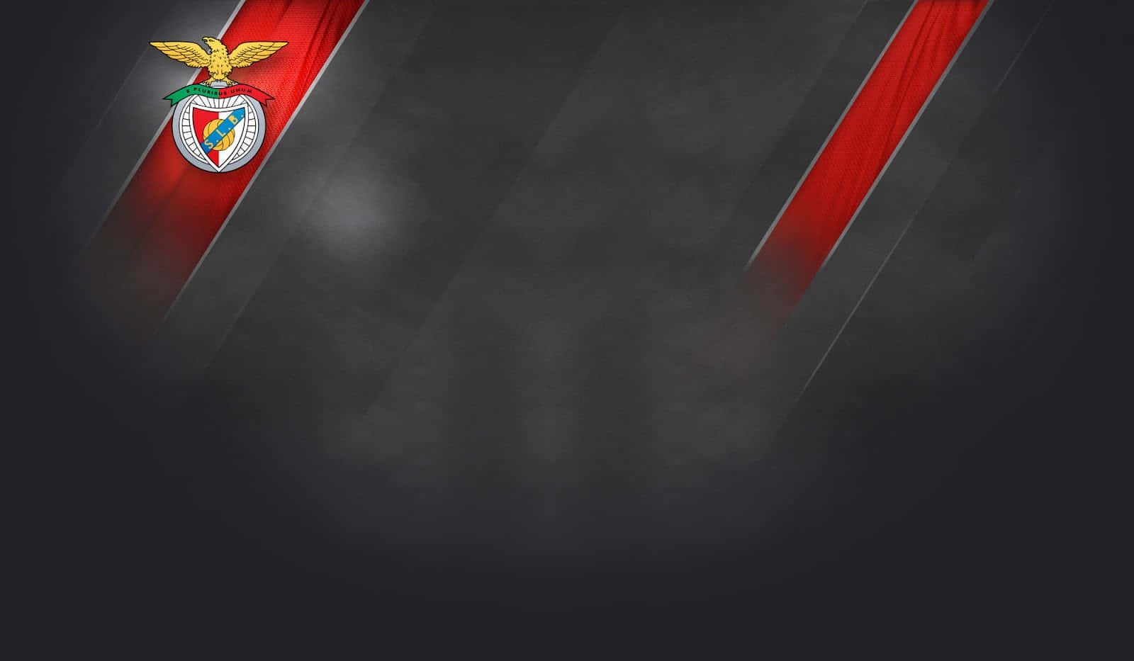 S.l. Benfica, Benfica crest, red diagonal stripes, HD Desktop Wallpaper