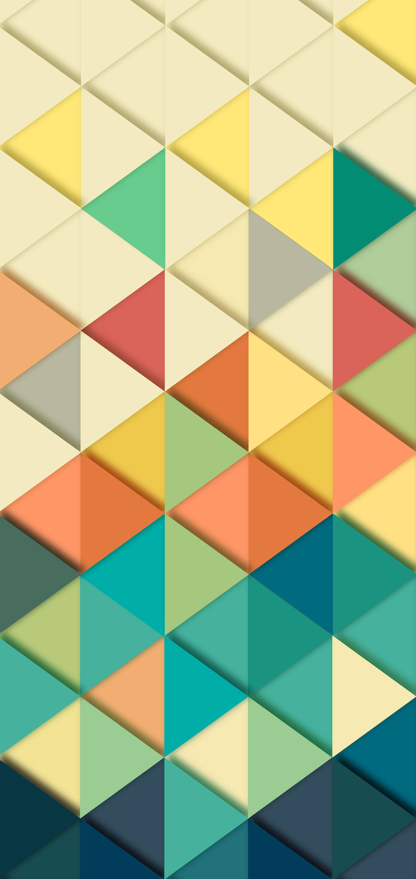 S10+, colorful abstract, geometric wallpaper, 2K Phone Wallpaper