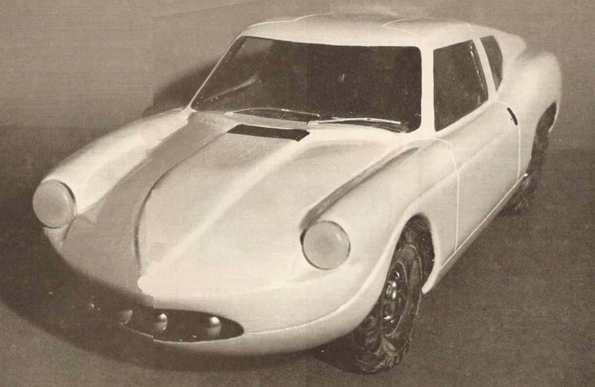 Saab Sonett, vintage sports car, white, SD Desktop Wallpaper