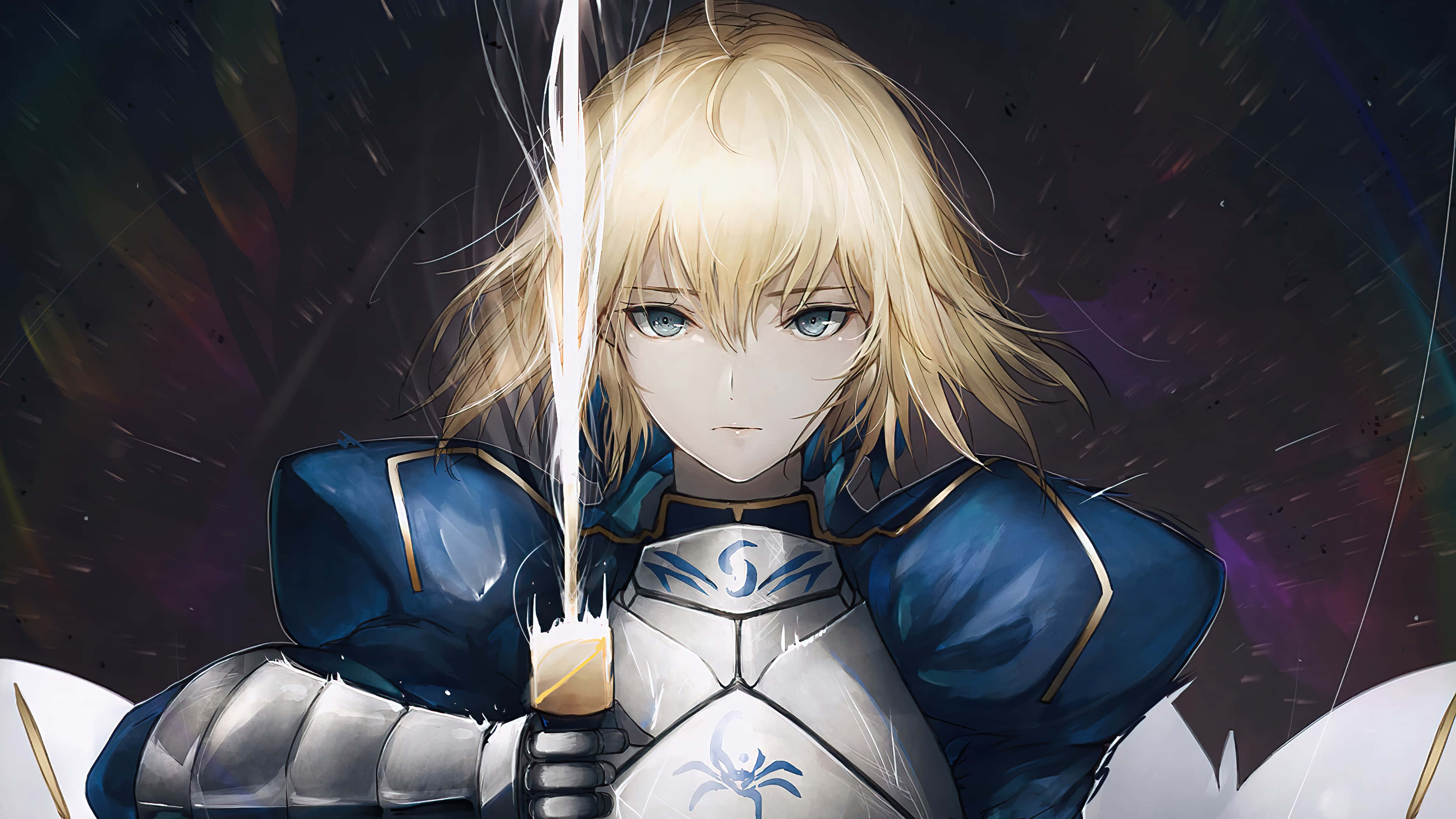 Saber Fate Stay Night Summoning Sword, 4K Desktop Wallpaper