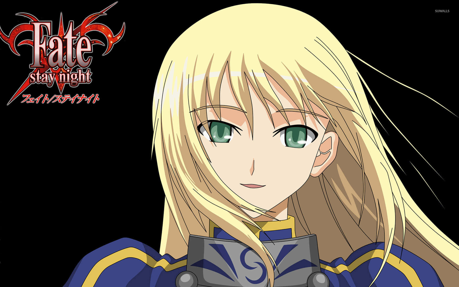 Saber Fate Stay Night With Loose Hair, Full HD Desktop Wallpaper