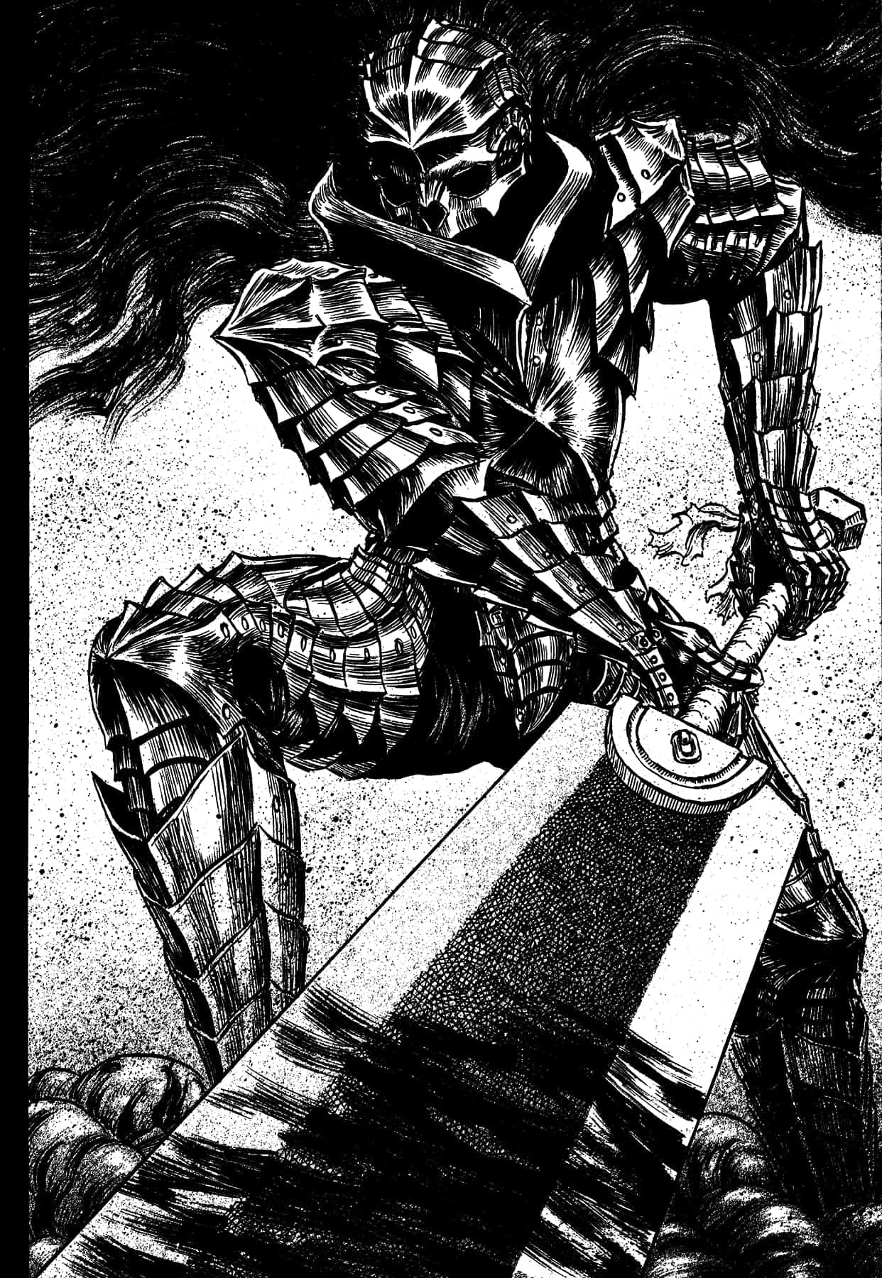 Sword of Destiny: Guts prepares for battle in Berserk manga, HD Phone Wallpaper