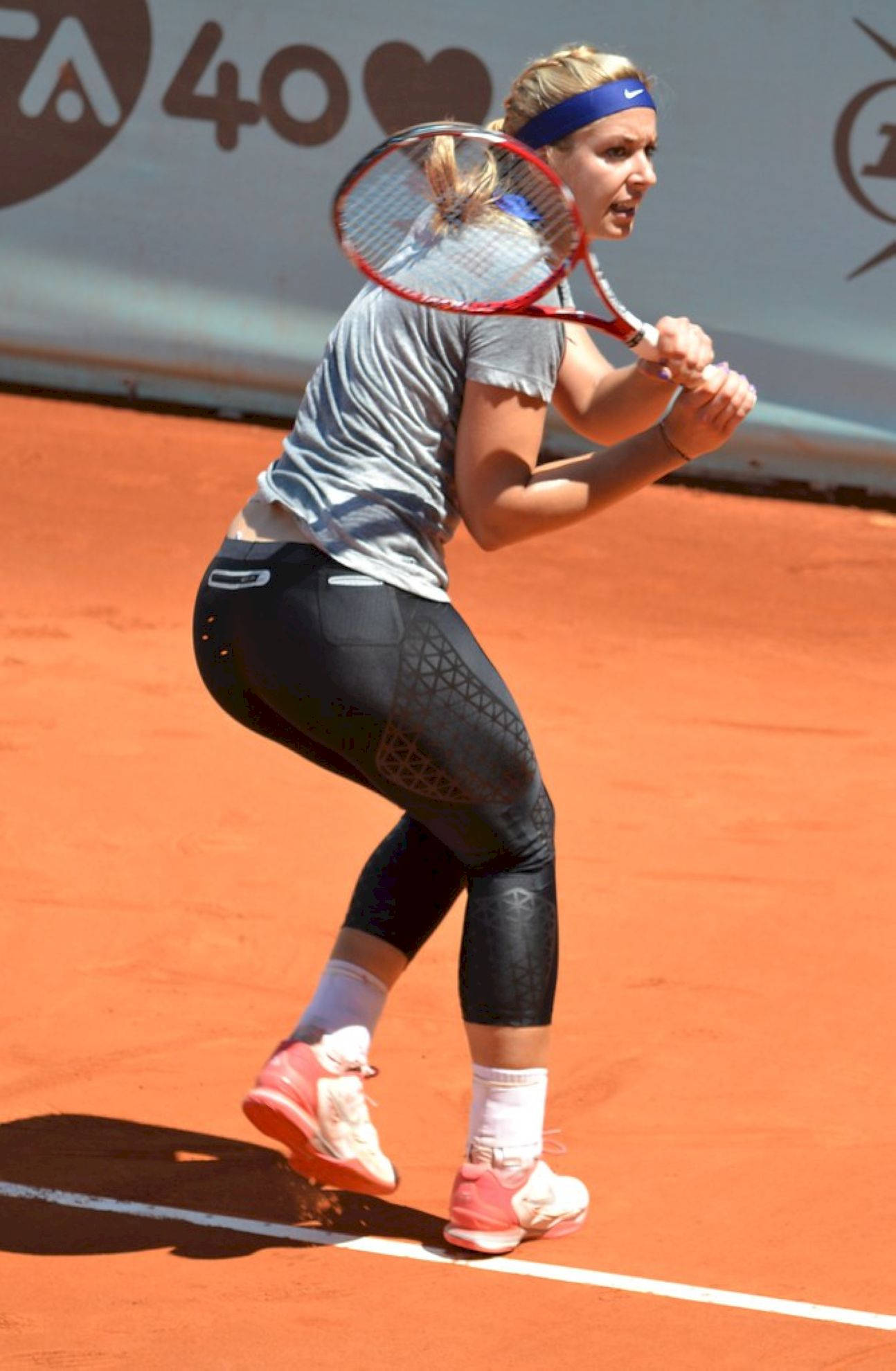 Sabine Lisicki, tennis court, clay court, Full HD Phone Wallpaper