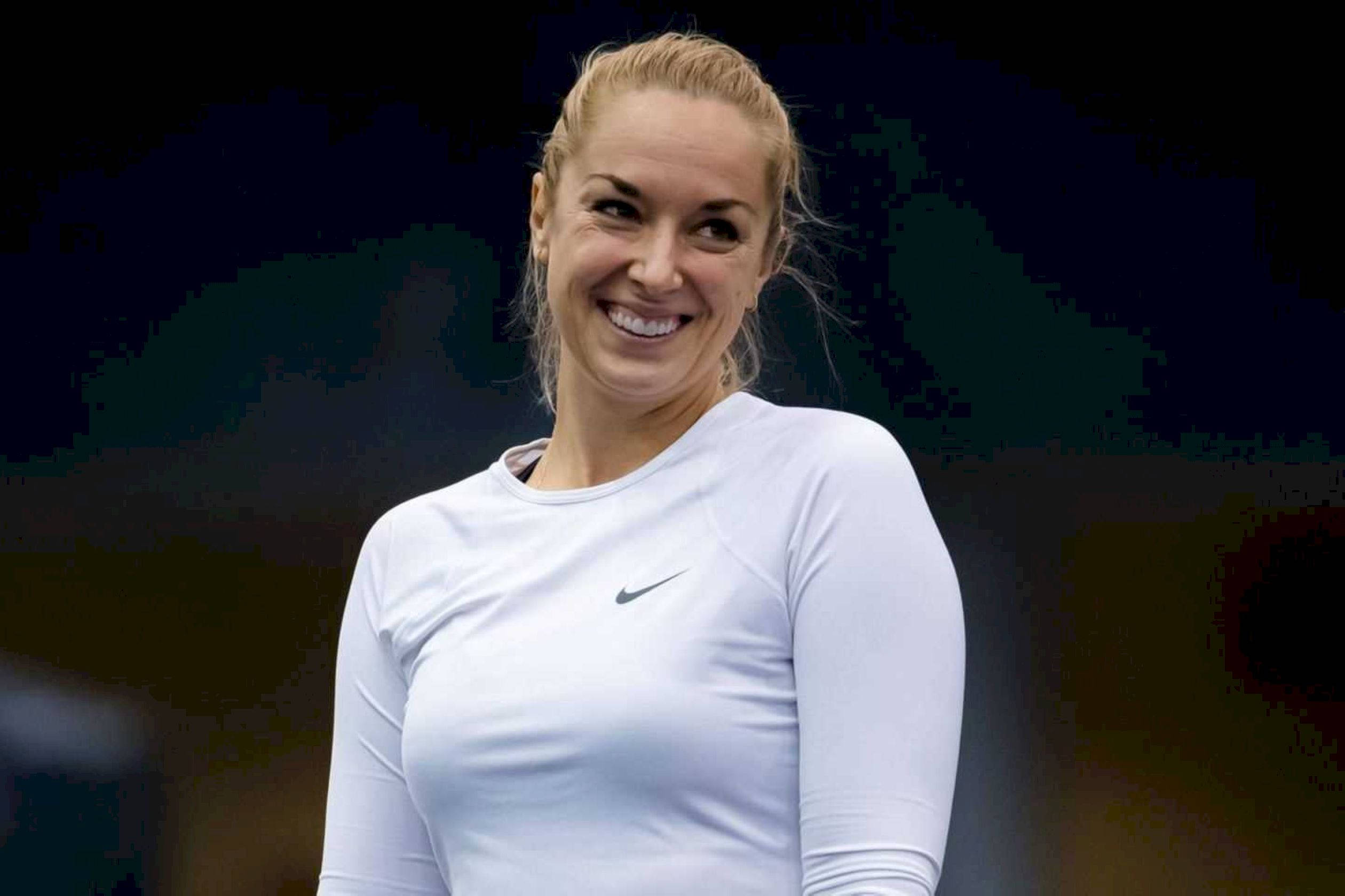 Sabine Lisicki, Nike athletic shirt, white long-sleeved, Full HD Desktop Wallpaper