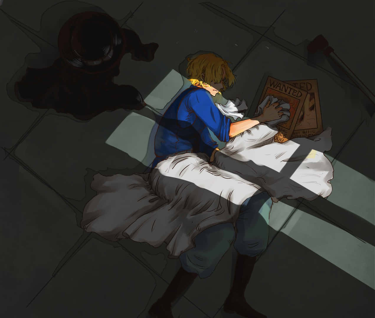 Sabo, 1271 x 1080, blue shirt, SD Desktop Wallpaper
