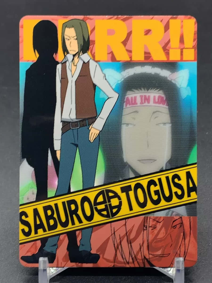 Saburo Togusa, anime character, brown vest, SD Phone Wallpaper