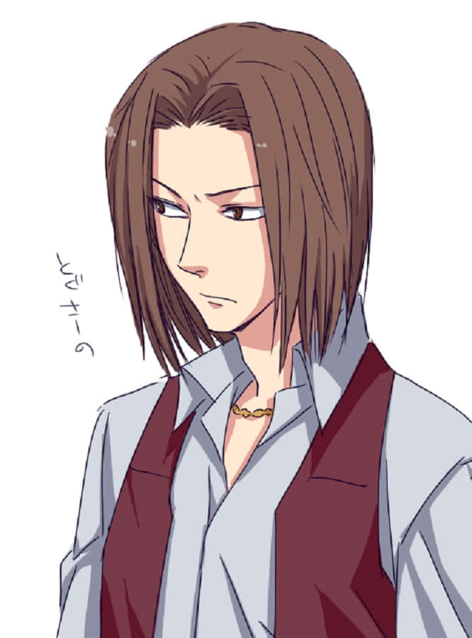 Saburo Togusa, brown hair, stern expression, SD Phone Wallpaper