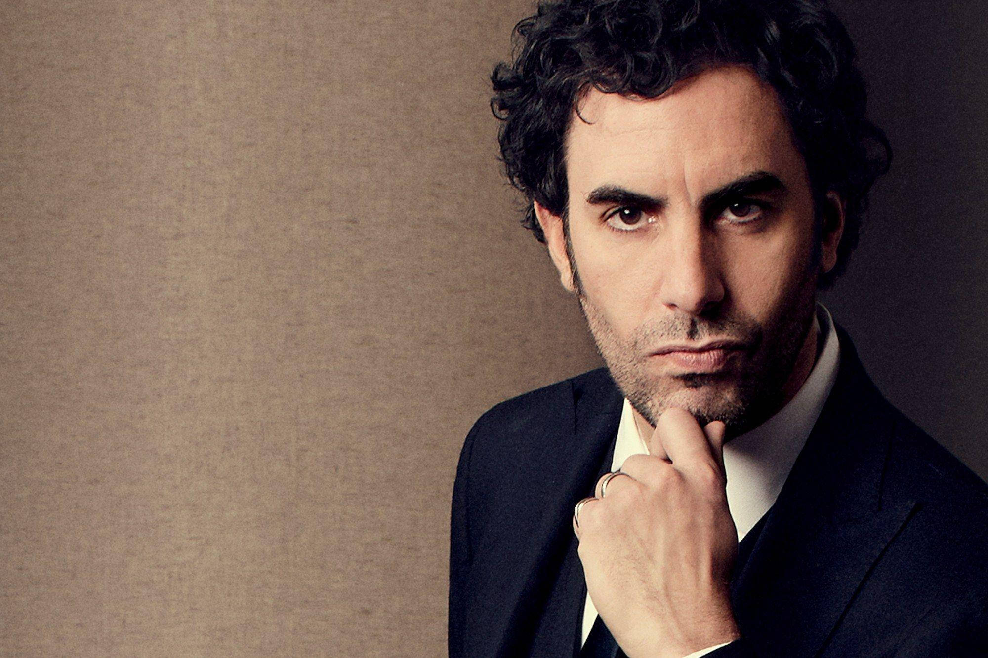 Sacha Baron Cohen, Versatile Actor, and Comedian, Full HD Desktop Wallpaper