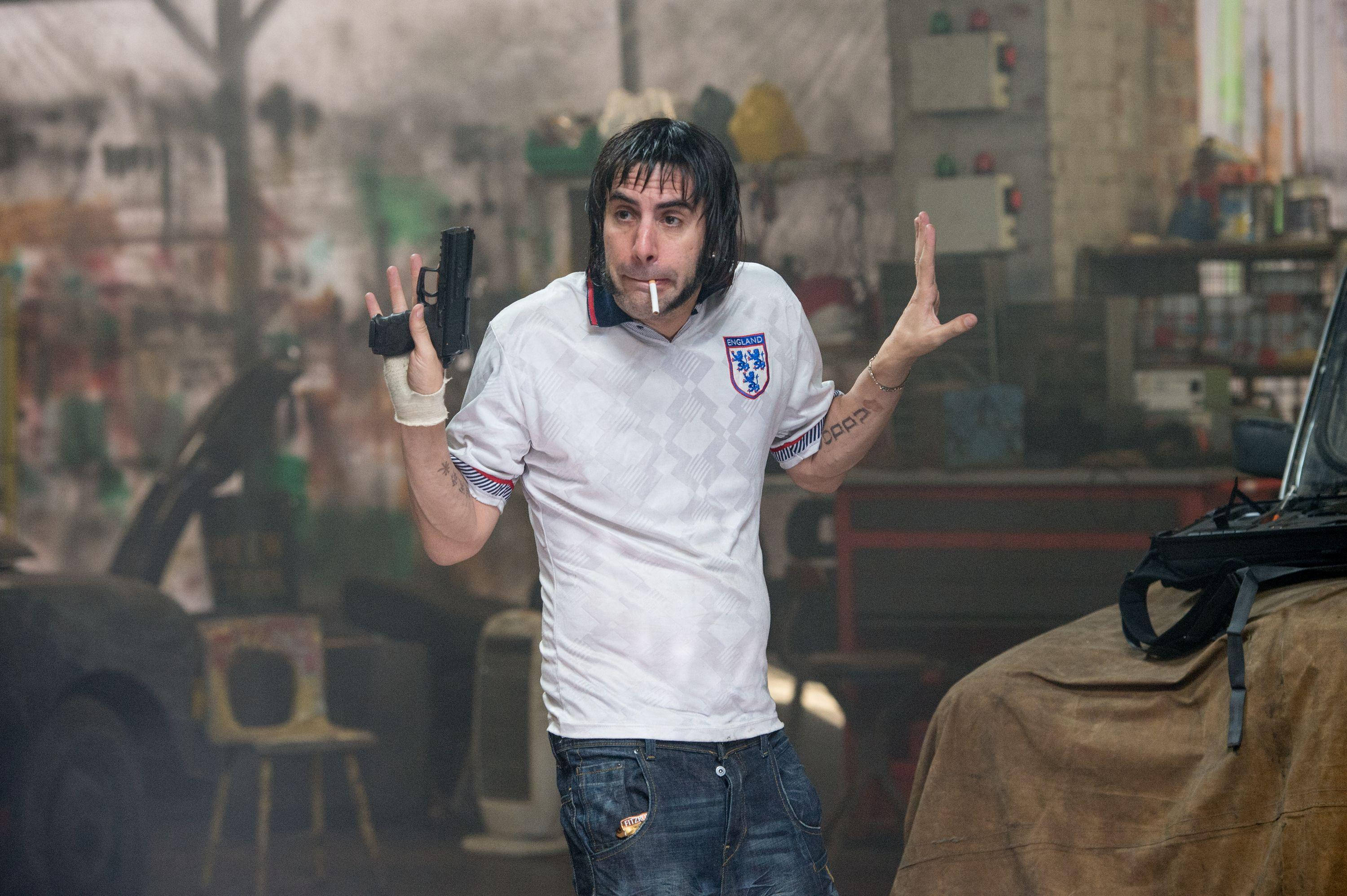Sacha Baron Cohen As Norman Butcher, 2K Desktop Wallpaper