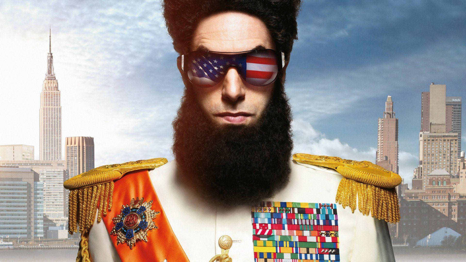 Sacha Baron Cohen The Dictator, Full HD Desktop Wallpaper