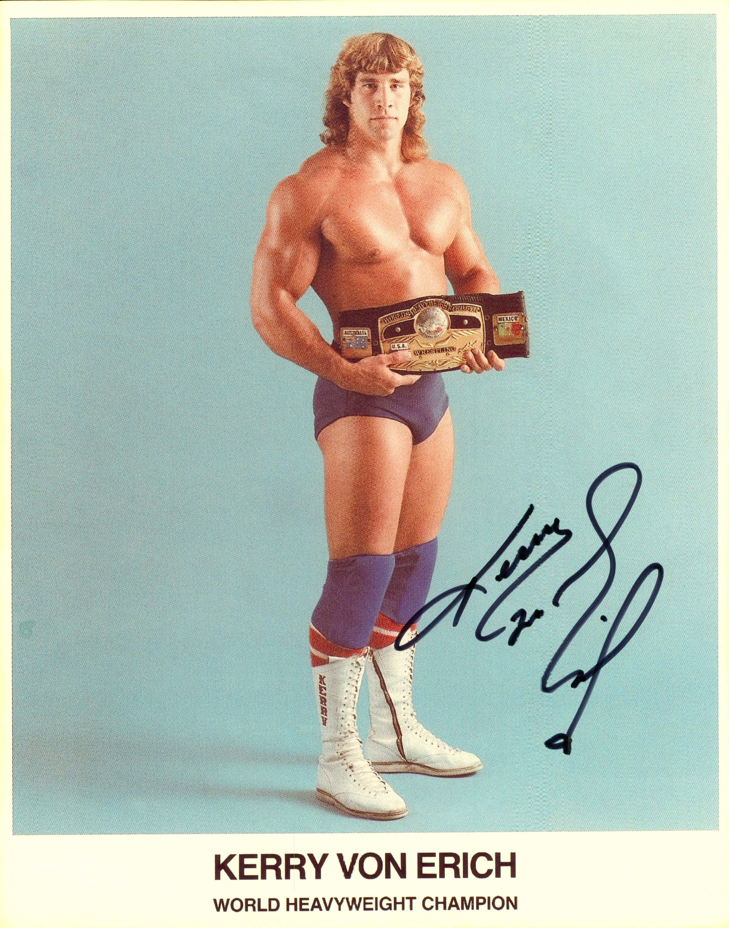 World Heavyweight Champion Kerry Von Erich, 2K Phone Wallpaper