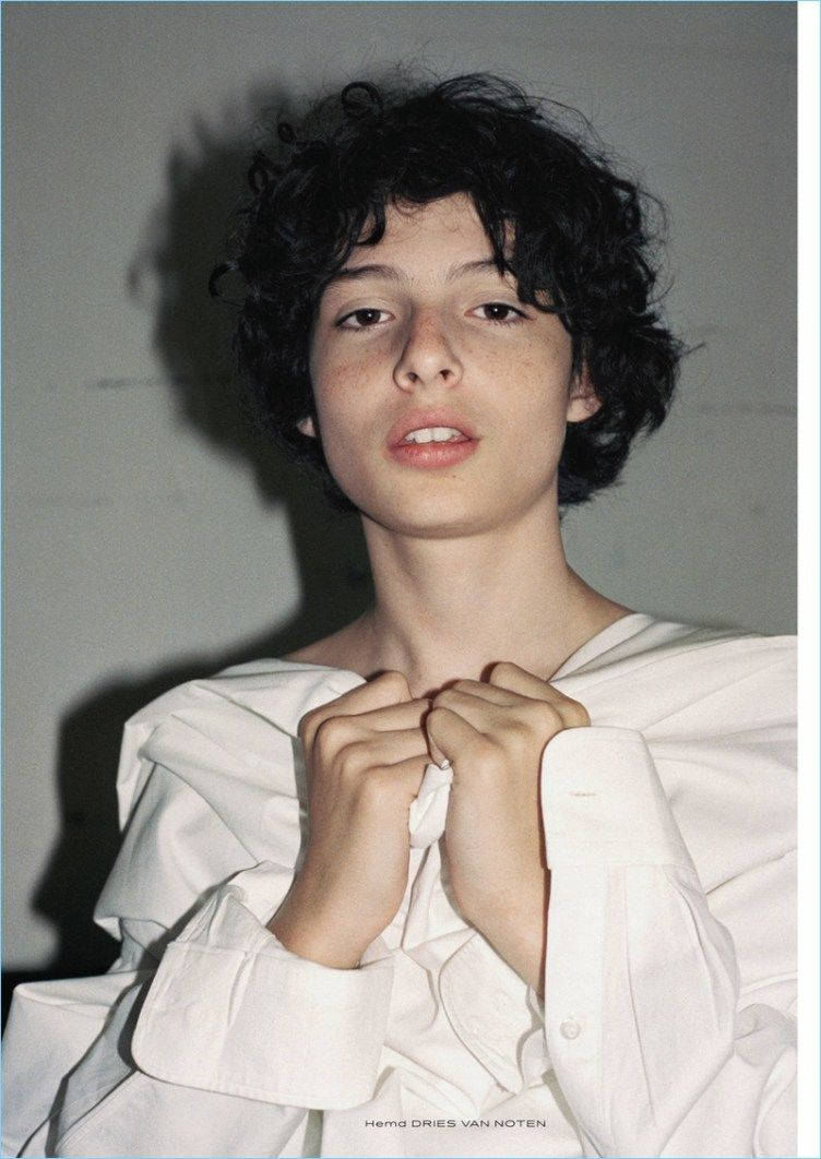 Finn Wolfhard Modeling, SD Phone Wallpaper