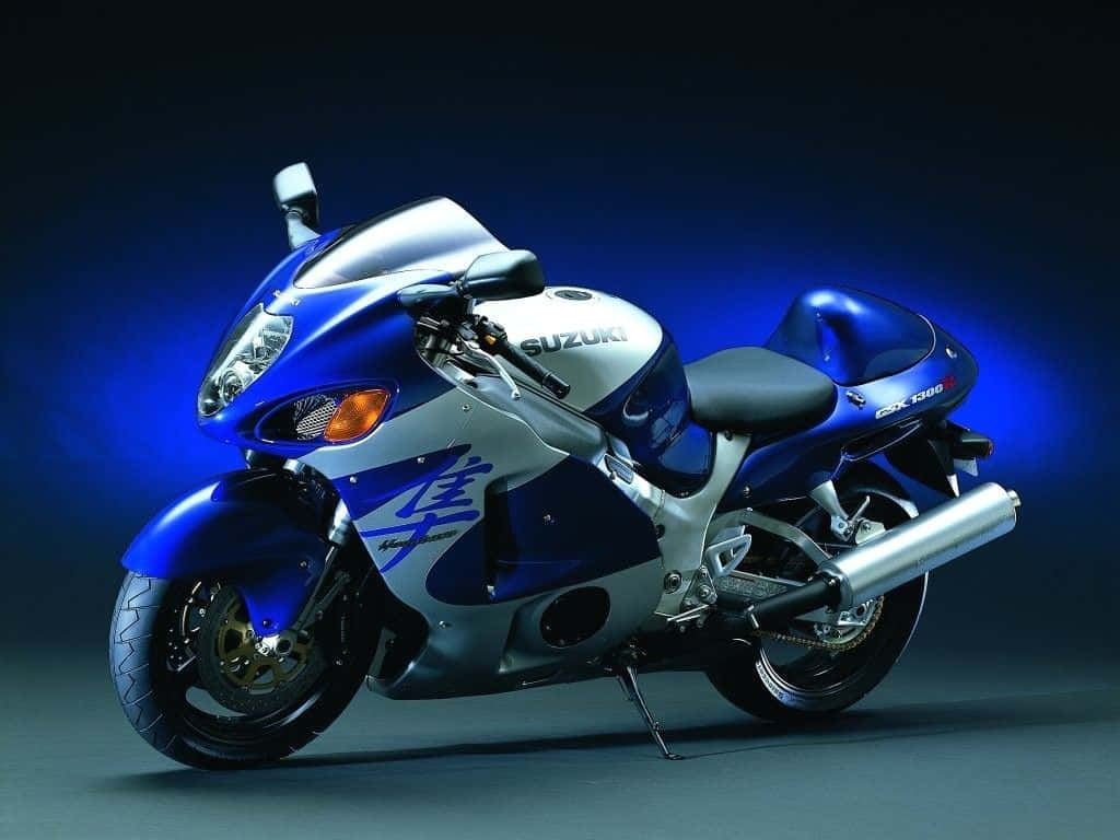Suzuki G S X R1000 Blue Motorcycle, SD Desktop Wallpaper