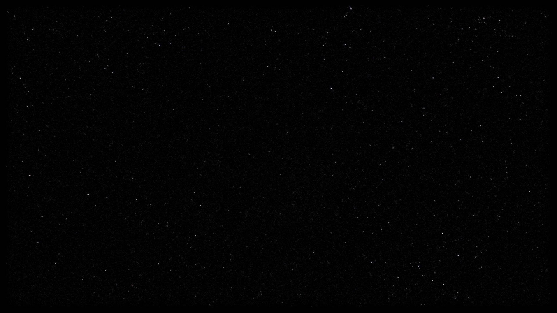 sad aesthetic desktop, black sky, white stars, Full HD Desktop Wallpaper
